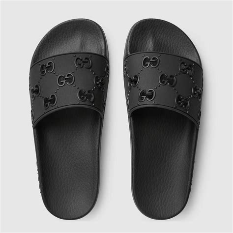 black women's gucci slides|gucci slides women fit.